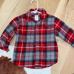 Baby boy carhartt flannel
